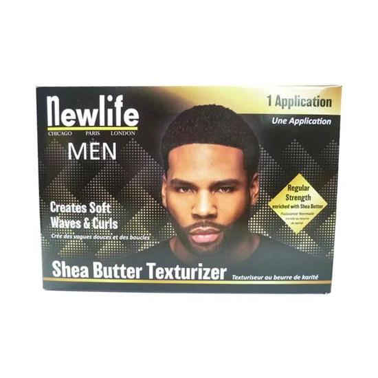 New Life Men Shea Butter Texturizer 1 Application / Regular Strength