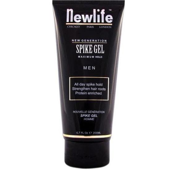 New Life Spike Gel Maximum Hold For Men 200ml