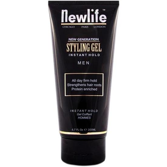 New Life Styling Gel Instant Hold For Men 200ml