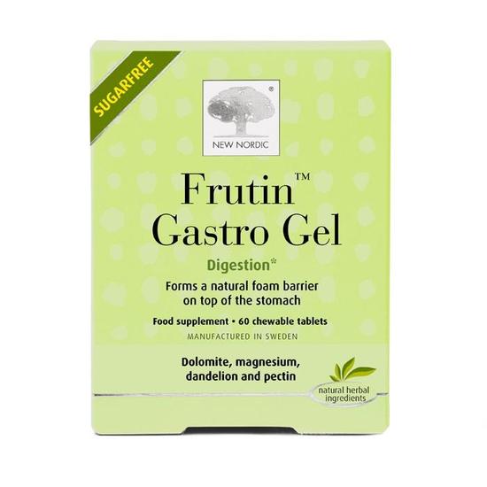 New Nordic Fruitin Gastro Gel Chew Tablets 60 Tablets