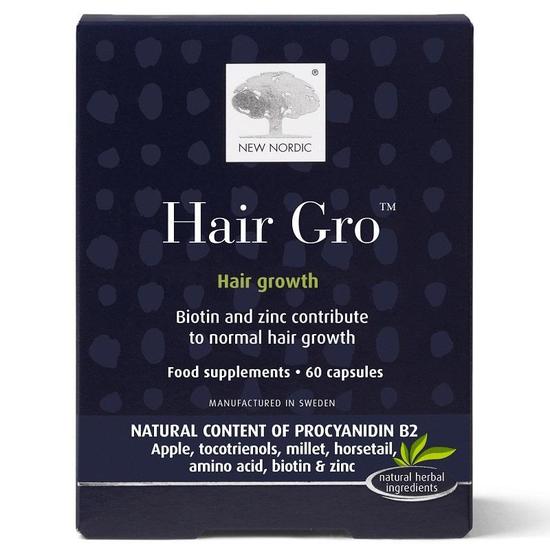 New Nordic Hair Gro Capsules 60 Capsules