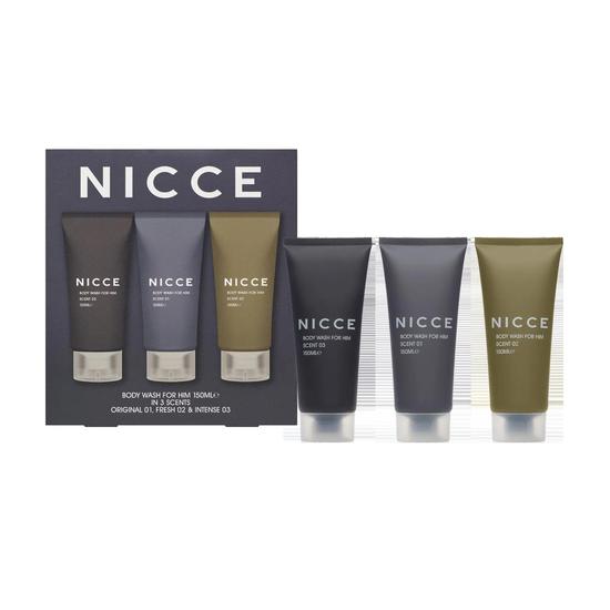 Nicce Gift Set For Him Body Wash 3 x 150ml