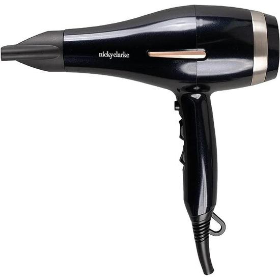 Nicky Clarke Frizz Control Lightweight 2200w AC Hair Dryer White