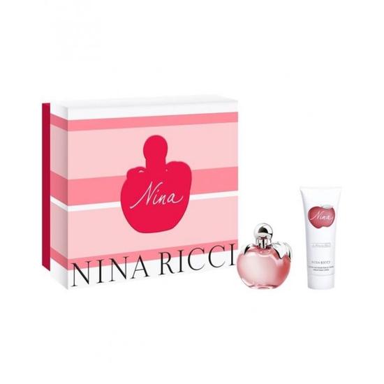 Nina Ricci Nina Les Belles De Nina 50ml Eau De Toilette Gift Set With 75ML Body Lotion