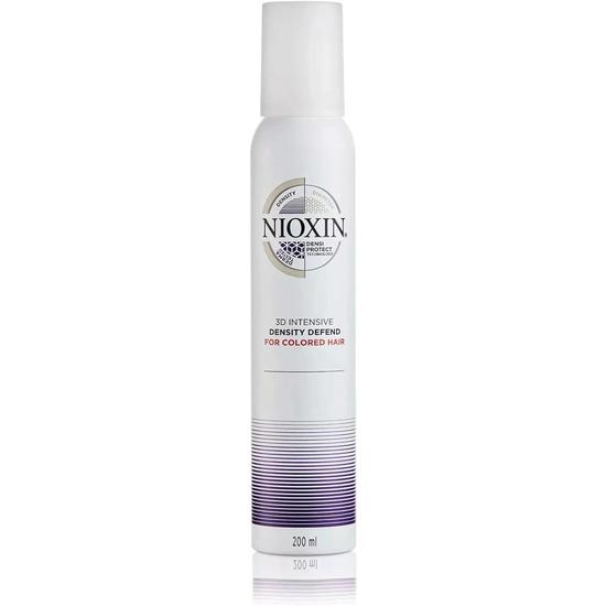 Nioxin 3d Intensive Density Defend For Coloured Hair Strengthening Foam 200ml