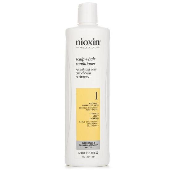 Nioxin Density System 1 Scalp Therapy Conditioner Natural Hair, Light Thinning 500ml