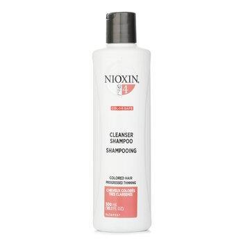 Nioxin Derma Purifying System 4 Cleanser Shampoo Coloured Hair, Progressed Thinning, Colour Safe