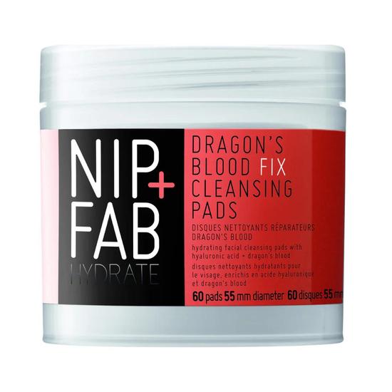 NIP+FAB Hydrate Dragon's Blood Fix Cleansing Pads 60 Pads