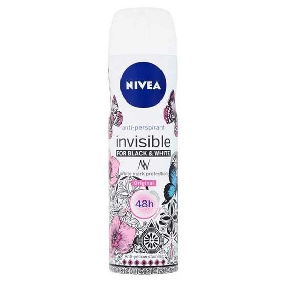 Nivea Black & White Invisible Original Deodorant Spray 250ml