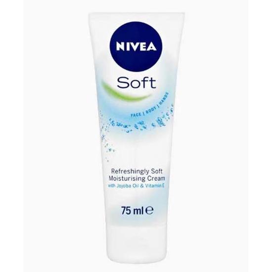 Nivea Soft Moisturising Cream With Jojoba Oil & Vitamin E 75ml