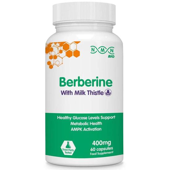 NMN Bio Berberine With Milk Thistle Capsules 60 Capsules