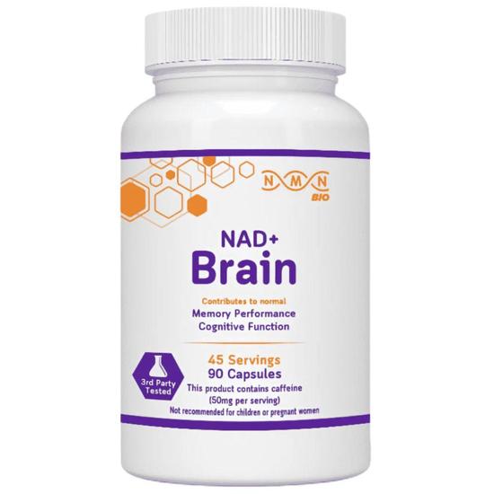 NMN Bio NAD+ Brain Capsules 90 Capsules