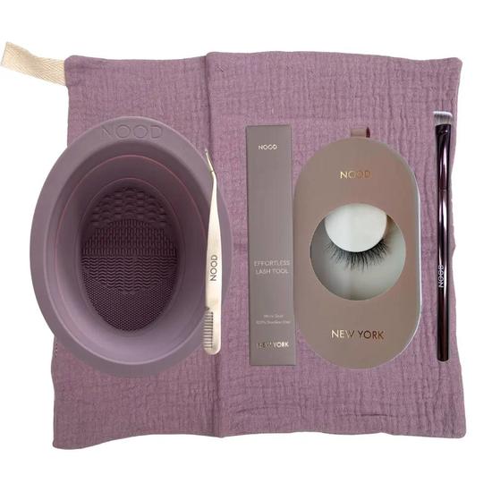 NOOD The Effortless Lash System Lashes, Lash Brush, Lash Tool, Lash Bath & Lash Cloth
