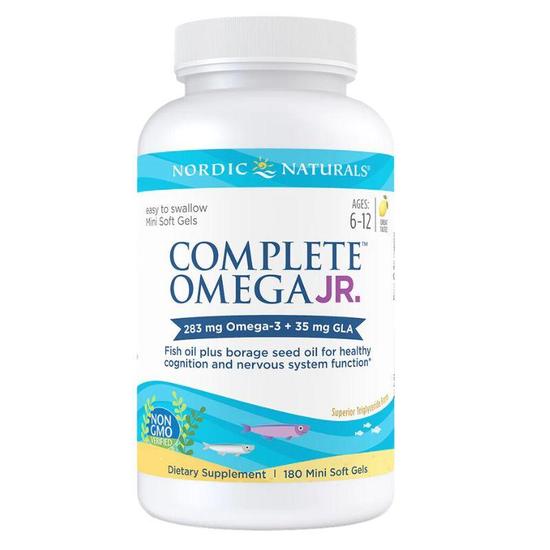 Nordic Naturals Complete Omega Junior 283mg Lemon Mini Softgels 180 Softgels