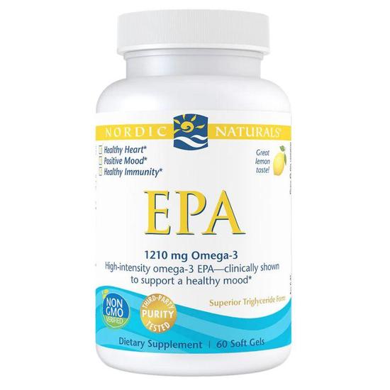 Nordic Naturals EPA 1210mg Lemon Softgels 60 Softgels