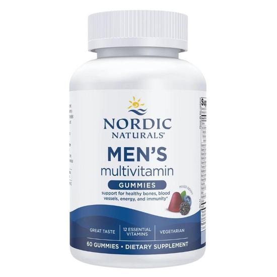 Nordic Naturals Men's Multivitamin Mixed Berry Gummies 60 Gummies