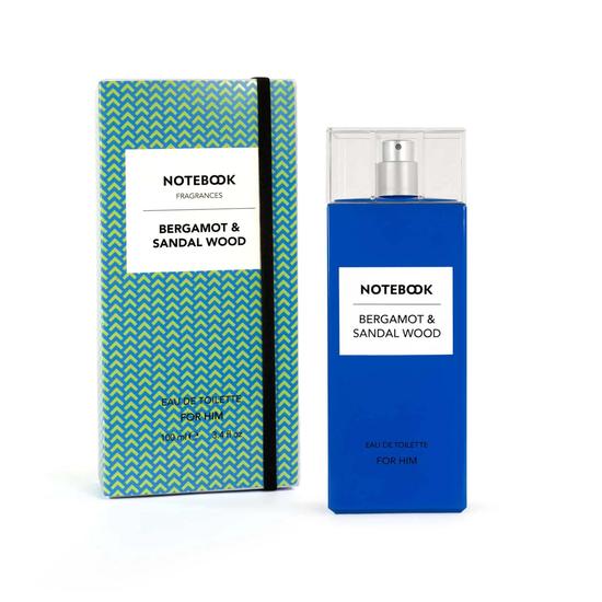 NOTEBOOK Fragrances Bergamot & Sandal Wood For Him Eau De Toilette 100ml