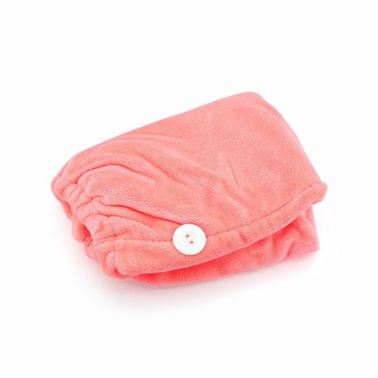 Noughty Microfibre Hair Towel Wrap The Pink One Imperfect Box