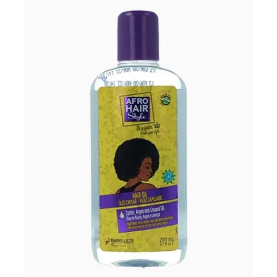 Novex Afro Hair Style Castor Argan & Linseed Hair Oil 200ml