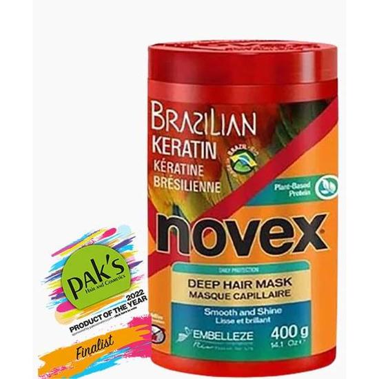 Novex Brazilian Keratin Deep Conditioning Hair Mask 400 g