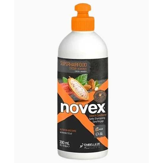 Novex Super Hair Food Cocoa Plus Almond Leave-In Conditioner 300ml