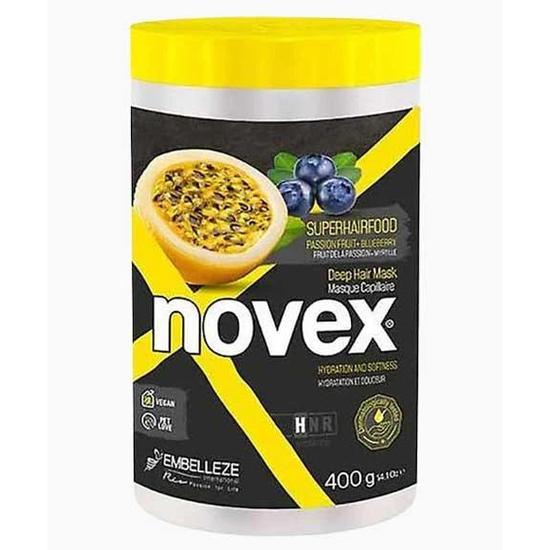 Novex Super Hair Food Passion Fruit Plus Blueberry Deep Hair Mask 400 g