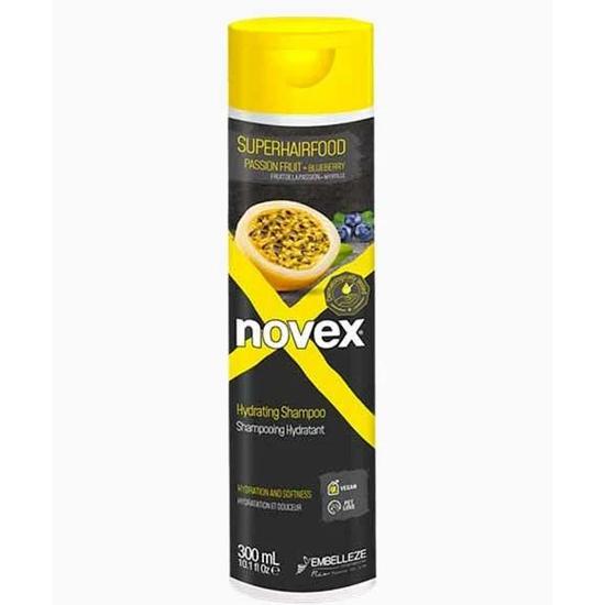 Novex Super Hair Food Passion Fruit Plus Blueberry Hydrating Shampoo 300ml