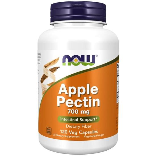 NOW Foods Apple Pectin 700mg Capsules 120 Capsules