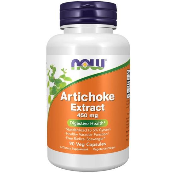 NOW Foods Artichoke Extract 450mg Capsules 90 Capsules