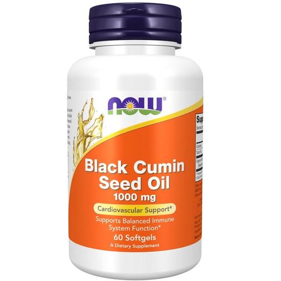 NOW Foods Black Cumin Seed Oil Softgels 60 Softgels