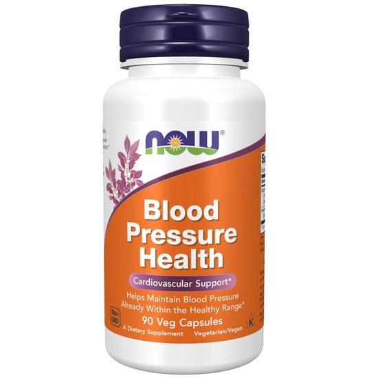 NOW Foods Blood Pressure Health Capsules 90 Capsules