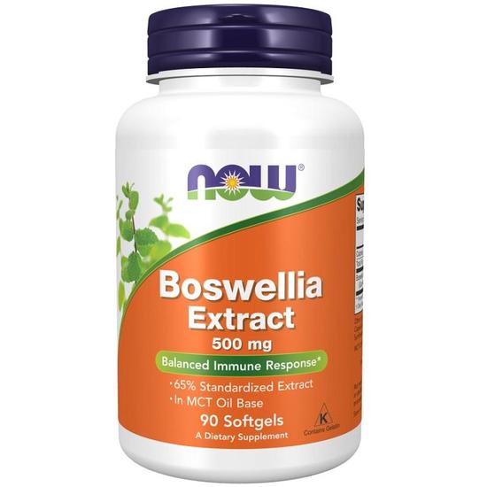 NOW Foods Boswellia Extract 500mg Softgels 90 Softgels