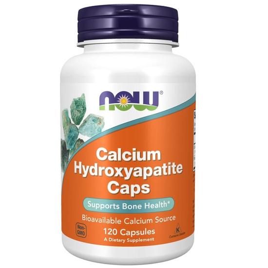 NOW Foods Calcium Hydroxyapatite Capsules 120 Capsules