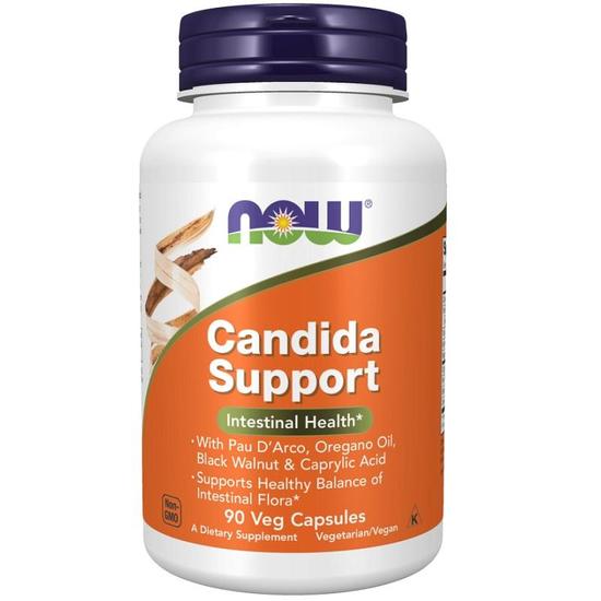 NOW Foods Candida Support Capsules 90 Capsules