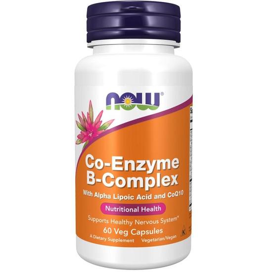 NOW Foods Co-Enzyme B-Complex Capsules 60 Capsules