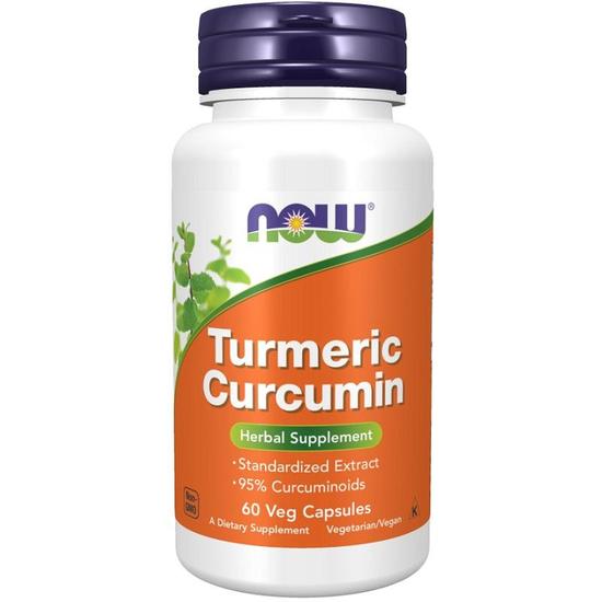 NOW Foods Curcumin Capsules 60 Capsules