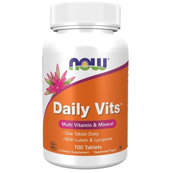 NOW Foods Daily Vits Tablets 100 Tablets