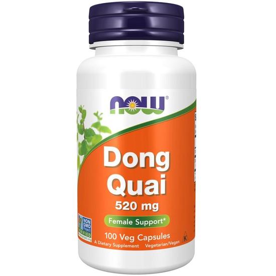 NOW Foods Dong Quai 520mg Capsules 100 Capsules