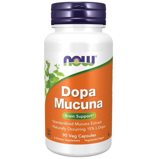 NOW Foods DOPA Mucuna Capsules 90 Capsules