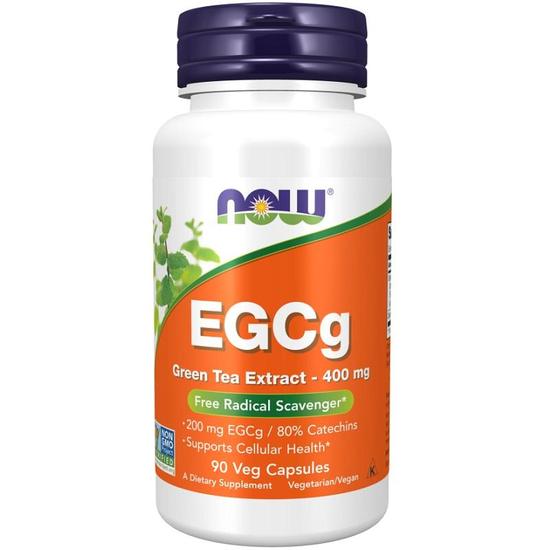 NOW Foods EGCg Green Tea Extract 400mg Capsules 90 Capsules