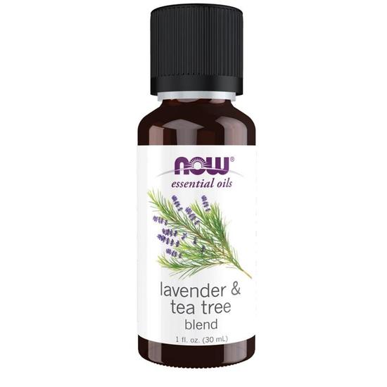 NOW Foods Essential Oil Lavender & Tea Tree Oil 30ml