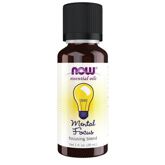 NOW Foods Essential Oil Mental Focus Oil 30ml