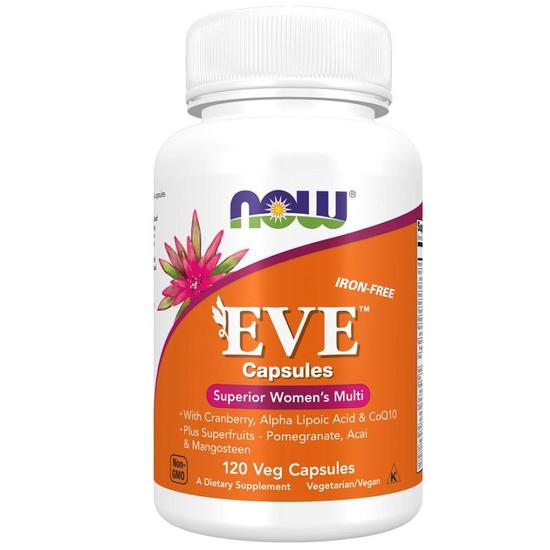 NOW Foods Eve Women's Multiple Vitamin Capsules 120 Capsules