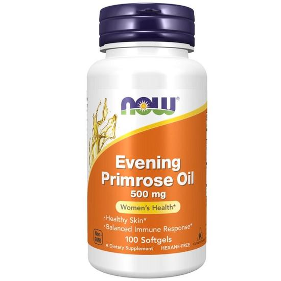 NOW Foods Evening Primrose Oil 500mg Softgels 100 Softgels