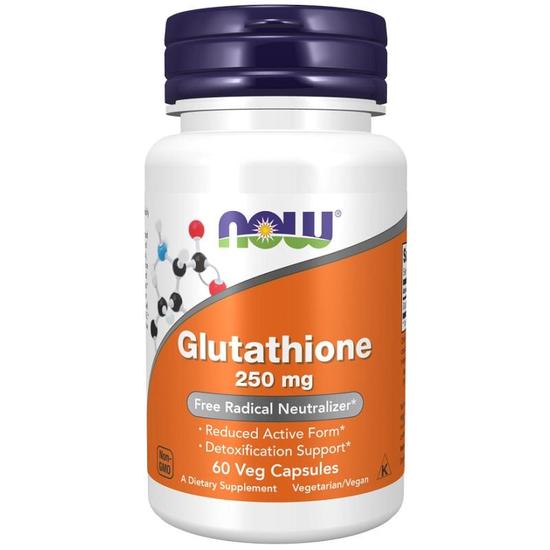 NOW Foods Glutathione 250mg Capsules 60 Capsules