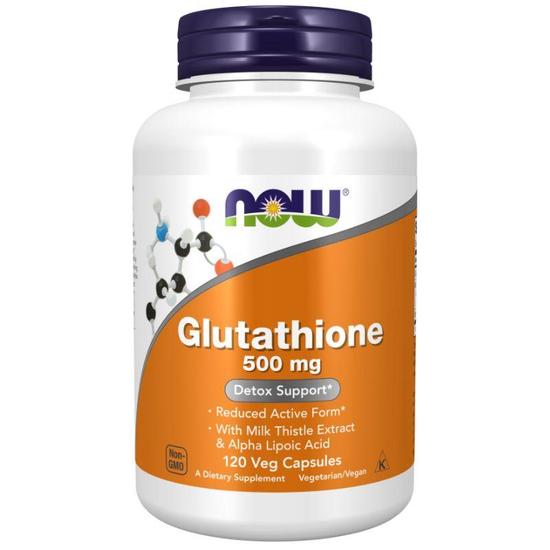 NOW Foods Glutathione 500mg Capsules 120 Capsules