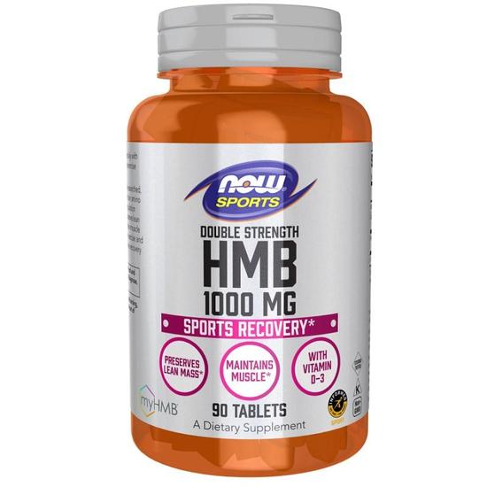 NOW Foods HMB 1000mg Tablets 90 Tablets