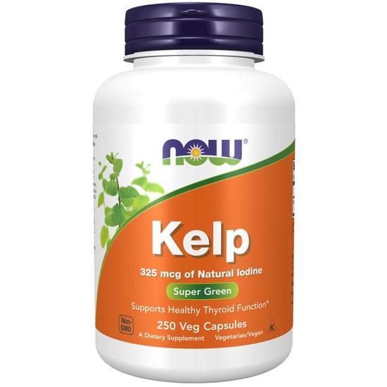 NOW Foods Kelp 325mcg Capsules 250 Capsules