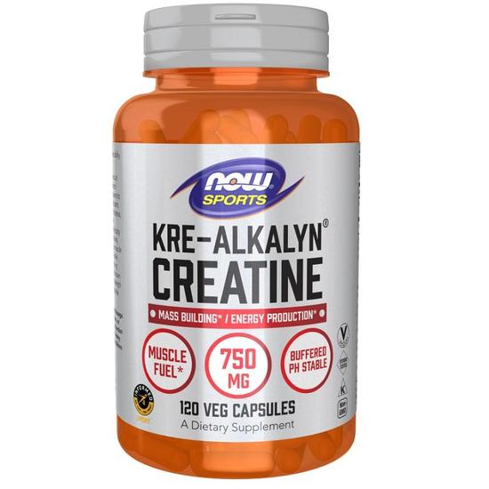 NOW Foods Kre-Alkalyn Creatine Capsules 120 Capsules