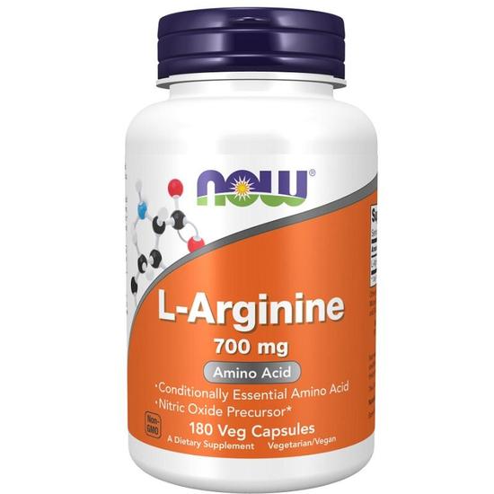 NOW Foods L-Arginine 700mg Capsules 180 Capsules